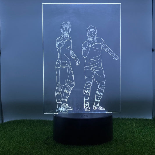 Son Heung Min & James Maddison LED Sign