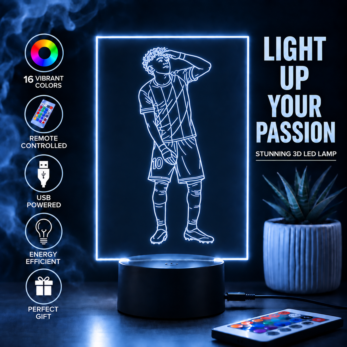 Lamine Yamal Barcalona FC LED Sign