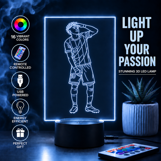 Lamine Yamal Barcalona FC LED Sign