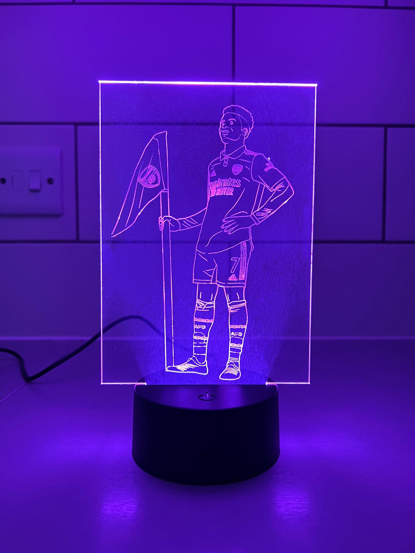 Bukayo Saka LED Sign