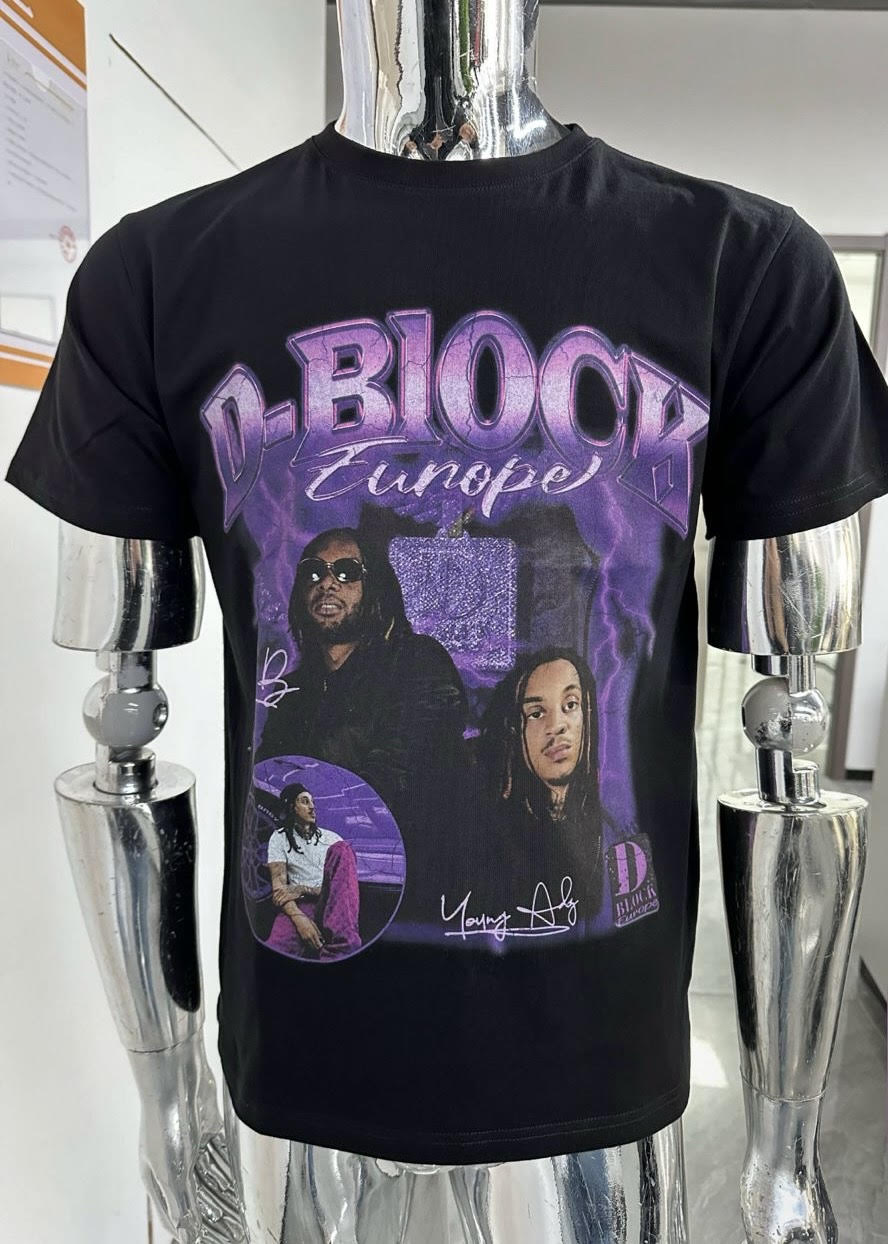 D-Block Europe Unisex T-Shirts (NEW SIZE GUIDE)